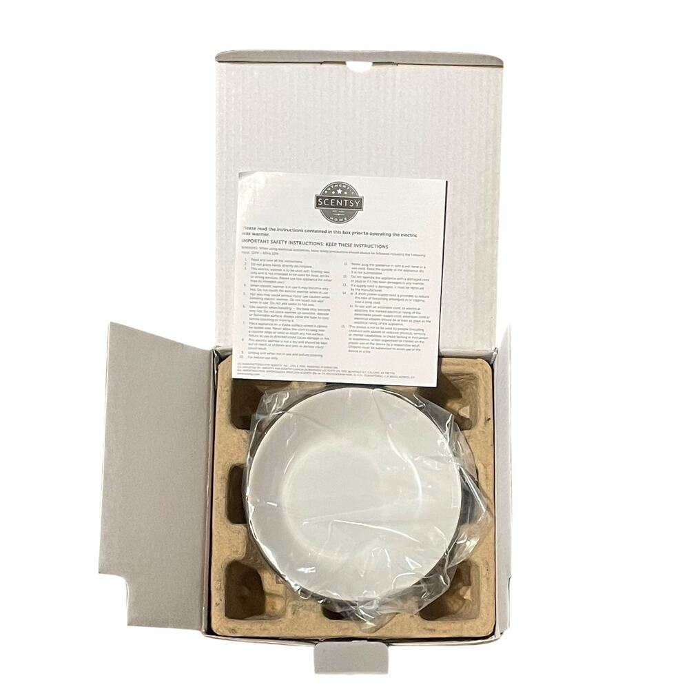Scentsy LOVE Wax Warmer New in Box Retired No Longer Sold by Scentsy Authentic - Picture 6 of 14
